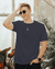 Premium Cotton T-Shirt - Men's - Navy Blue