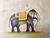 Mughal Miniature Elephant Painting