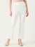 Albion Women Smart Premium Cream Trousers