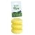 Ezra Play Treat Cylinder - Yellow Rubber Toy