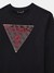 Guess Boys Jet Black A996 Logo Regular Fit Sweatshirt