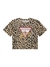 Guess Girls Chic Leopard Printed Regular Fit T-Shirt