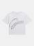 Guess Girls Pure White Embellished Regular Fit T-Shirt