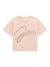 Guess Girls Peach Embellished Regular Fit T-Shirt