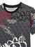 Guess Boys Grey Printed Regular Fit T-Shirt