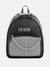 Black-Grey Monogram Creswell Backpack