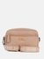 Beige Solid Tremblay Crossbody Bag