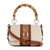 Guess Women's Multi Cotton Polyester Blend Textured Shoulder Bag
