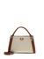 Natural Textured Magnet Karnilla Girlfriend Satchel Bag