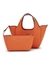 Guess Orange Solid Calista 2 In 1 Mini Tote Bag
