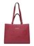Red Textured Forber Shoulder Bag