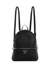 Guess Polyurethane Black Solid Women Manhattan Large Backpack