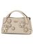 Guess Simply Taupe Applique Zaria Small Girlfriend Satchel Bag