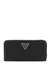 Guess Black Solid Laurel Large Zip Around Wallet