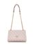 Orchid Logo Monogram Polyurethane Noelle Convertible Shoulder Bag