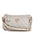 Bone Logo Monogram Polyurethane Noelle Dbl Pouch Crossbody