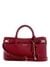Red Solid Gregoria Girlfriend Satchel Bag