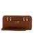 Cognac Solid Gregoria Large Zip Around Wallet