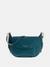 Teal Textured Magnet Marsha Flap Shoulder Bag