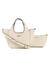 Guess Bone Textured Helina Mini Tote Bag