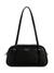 Guess Black Solid Cerelia Shoulder Satchel Bag
