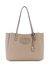 Light Taupe Solid Magnet Isola Multi Compartment Tote Bag