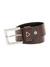 GUESS Dark Brown Leather Men's Belt