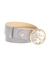 Guess Grey Polyester Women's Pant Belt