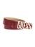 Guess Red Polyurethane Women's Pant Belt