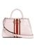Guess Women Pink Croc-Textured Mini Satchel Bag