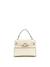 Guess Bone Textured Silvye Top Handle Tote Bag