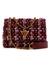 Burgundy Self-Design Sling Bag
