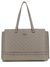 Guess Taupe Textured Zarela Tote
