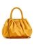 Guess Women Gold Solid Mini Satchel Bag