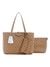 Guess Women Brown Printed Tote Bag