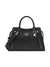 Black Solid Wrenley Satchel Bag