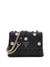 Guess Black Quilted Everlee Mini Convertible Flap Crossbody Bag