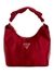 Women Claret Solid Velina Hobo Bag