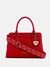 Women Red Solid Onora Satchel Bag