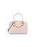 Rose Petal Solid Zipper Jeanine Satchel Bag