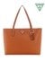 Guess Women Brown Textured Tote Bag
