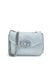 Guess Silver Solid Prue Mini Convertible Flap Crossbody Bag