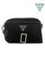 Guess Women Black Solid Adjustable Detachable Strap Crossbody Bag