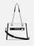 Women White Multi Solid Creswell Satchel Bag