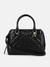 Guess Black Quilted Wilbur Satchel Bag