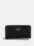 Guess Black Quilted Wilbur Large Zip-Around Wallet