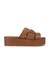 Neha Tan Solid Slip-On Wedges
