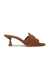 Rupa Tan Solid Peep Toes Kitten Heels