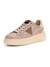 Guess Women Elbina Embellished Leather Lace Up Low Top Sneakers