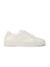 Aryan White Solid Lace-Up Sneakers